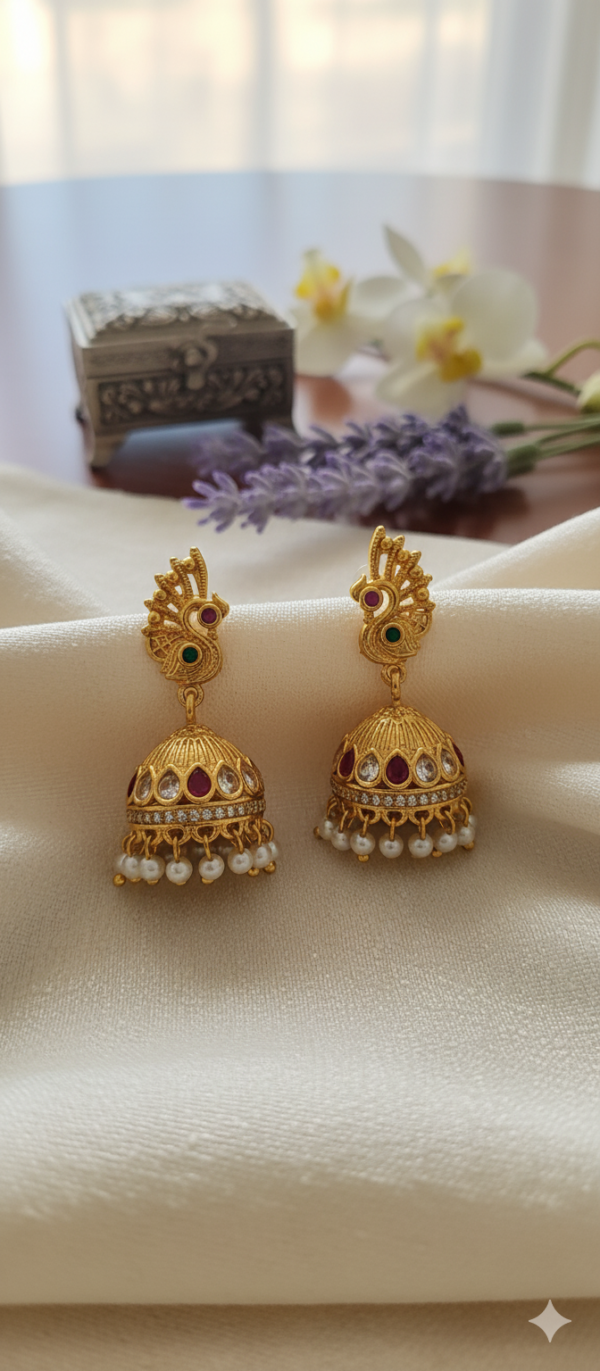 Premium Gold Plated Jhumka