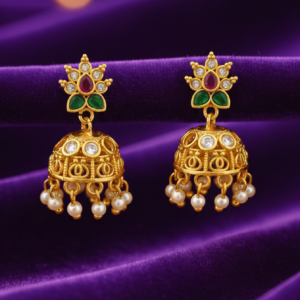 Gemini_Generated_Image_kshkzpkshkzpkshk Ad Gold Plated Jhumka